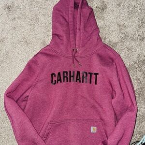 Carhartt Berry Hoodie with Black Logo